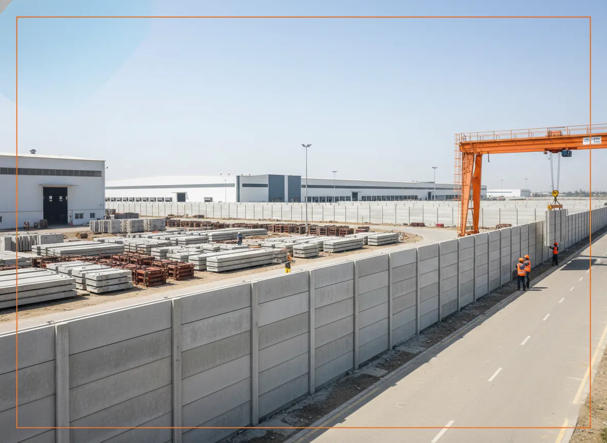 RCC Precast Boundary Wall Manufacturer in Banglore
